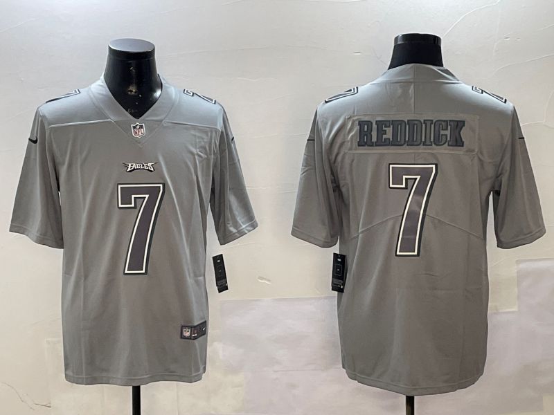 Men Philadelphia Eagles #7 Reddick Grey 2025 Nike Vapor Limited NFL Jersey style 2104->philadelphia eagles->NFL Jersey